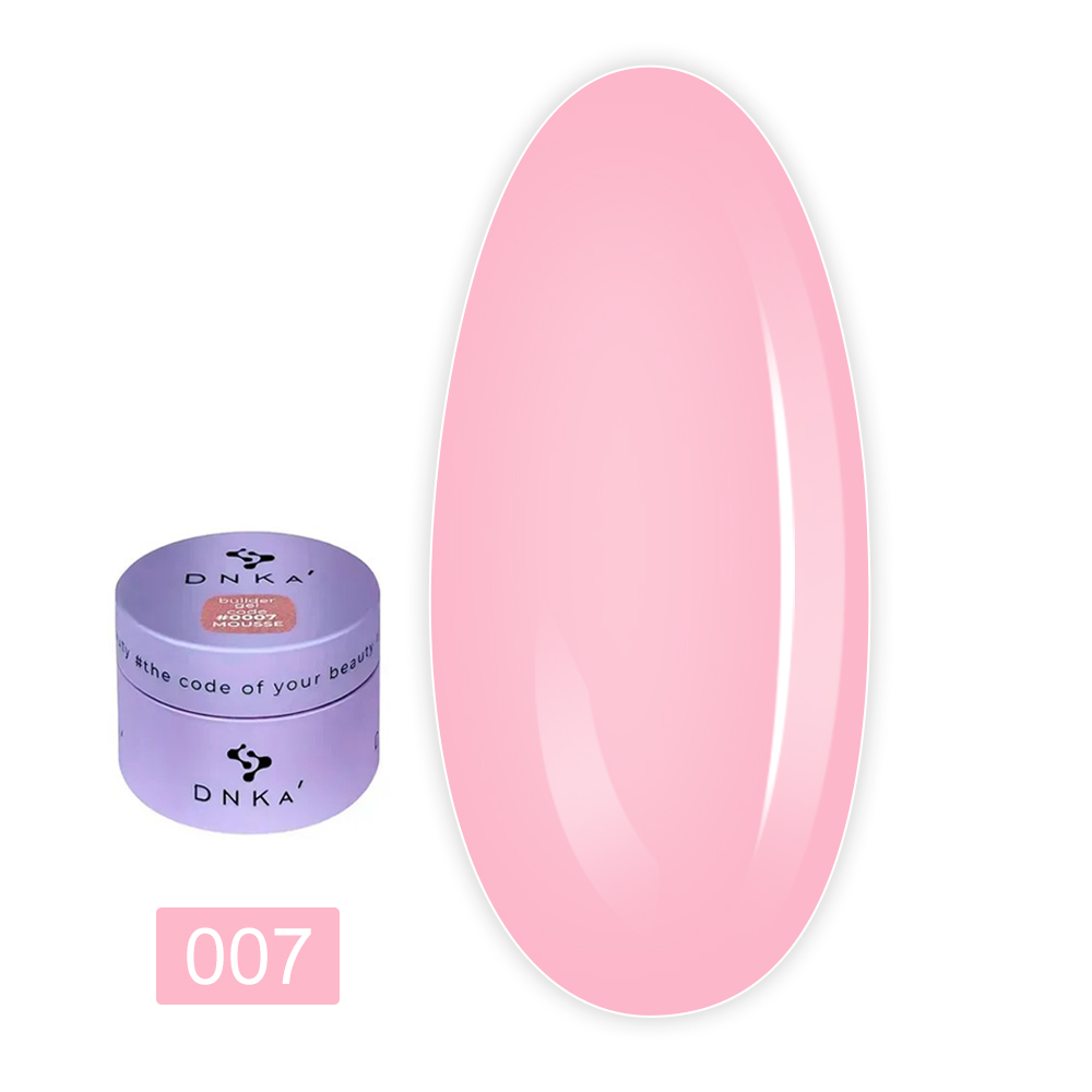 Гель для наращивания DNKa 30 мл (007 HFTF Mousse)