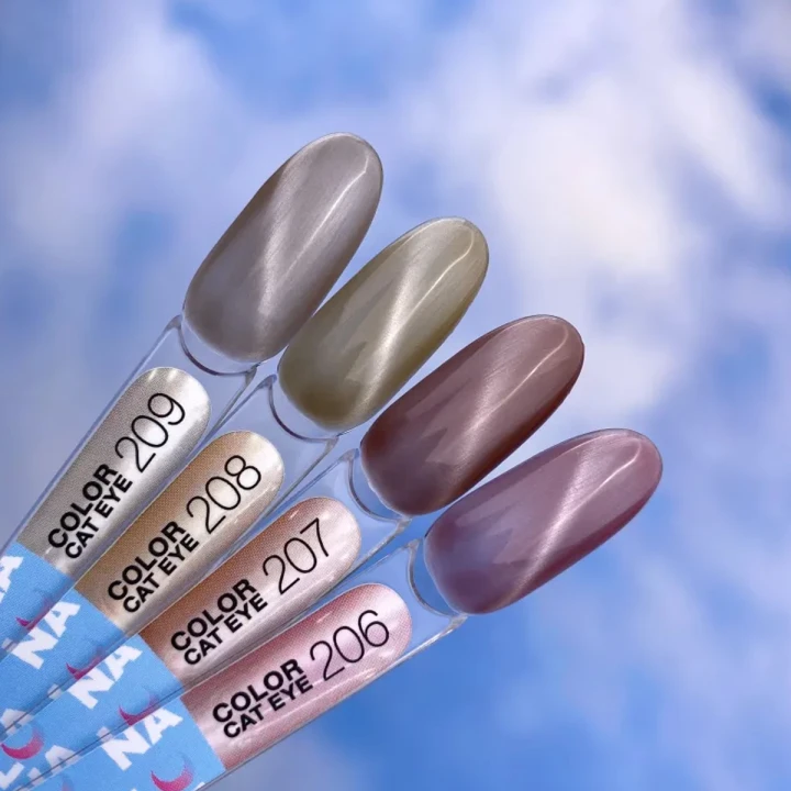 Гель-лак кошачий глаз LunaMoon 8 мл (Cat eye 207)