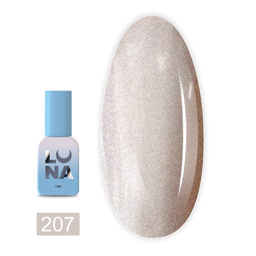 Гель-лак кошачий глаз LunaMoon 8 мл (Cat eye 207)