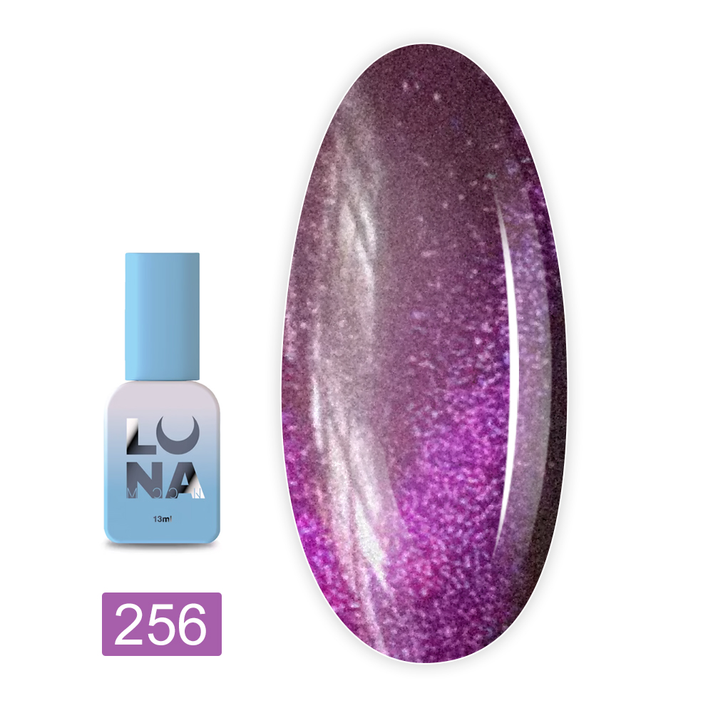 Гель-лак кошачий глаз LunaMoon 8 мл (Cat eye 256)