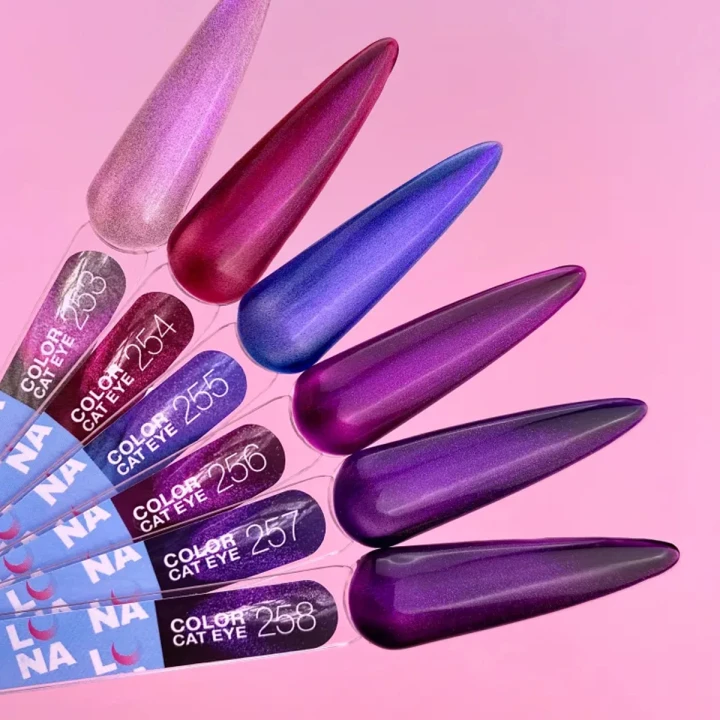 Гель-лак кошачий глаз LunaMoon 8 мл (Cat eye 257)