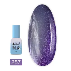 Гель-лак кошачий глаз LunaMoon 8 мл (Cat eye 257)