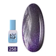 Гель-лак кошачий глаз LunaMoon 8 мл (Cat eye 258)