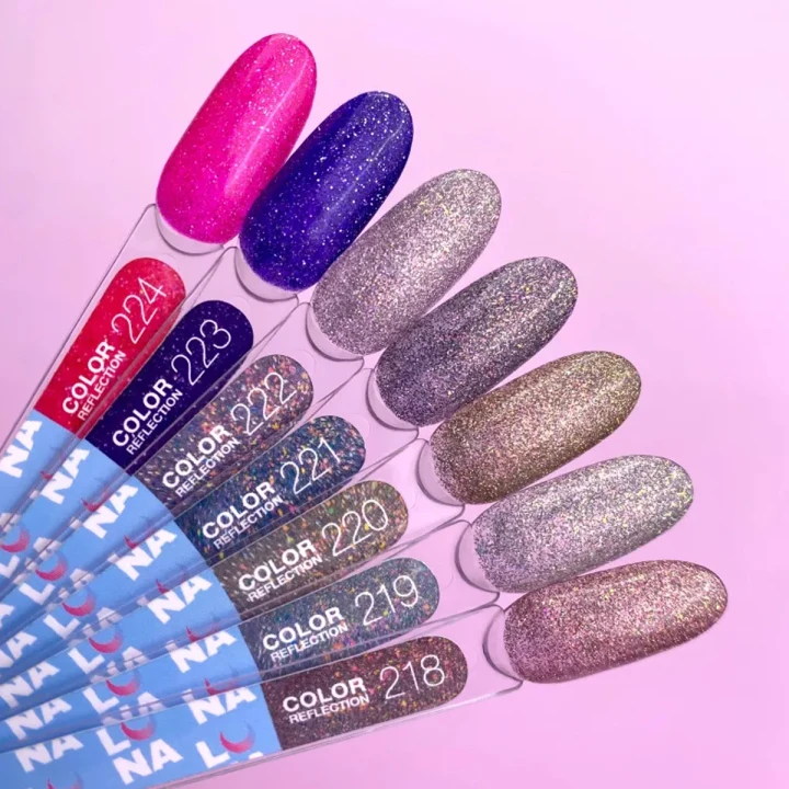 Гель-лак светоотражающий LunaMoon 8 мл (Reflection 220)