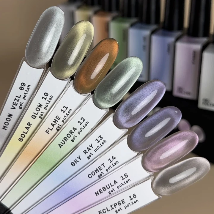 Гель-лак котяче око BIBLIOTEKA (Cat eye 11 Flame)