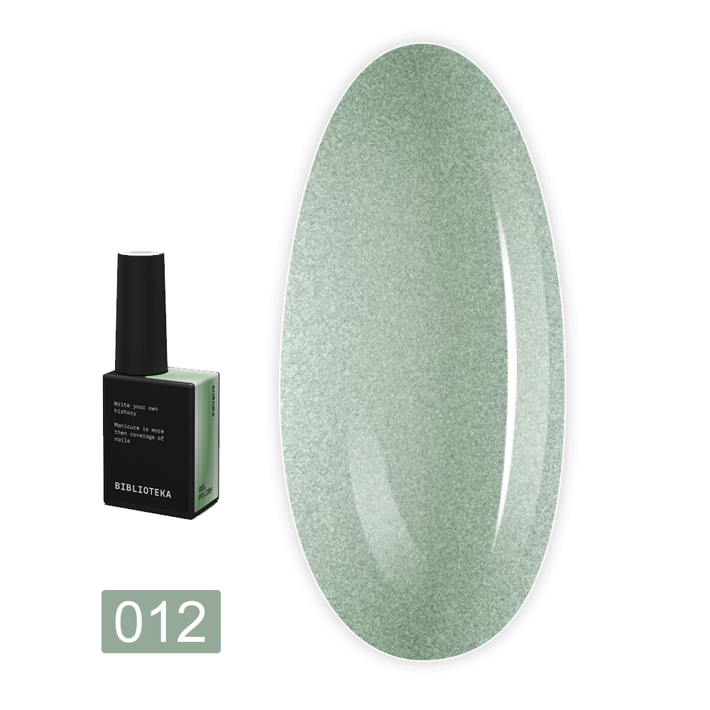 Гель-лак котяче око BIBLIOTEKA (Cat eye 12 Aurora)