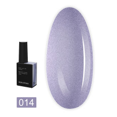 Гель-лак кошачий глаз BIBLIOTEKA (Cat eye 14 Comet - холодный лавандово-синий)