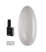 Гель-лак котяче око BIBLIOTEKA (Cat eye 16 Eclipse - сріблясто-сірий)