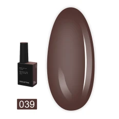 Гель-лак BIBLIOTEKA , 10 мл (39 Root - Темный коричневый)