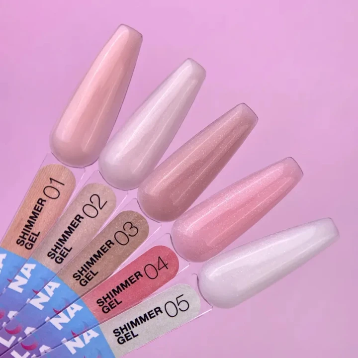 Гель для наращивания LunaMoon 15 мл (Shimmer 001)