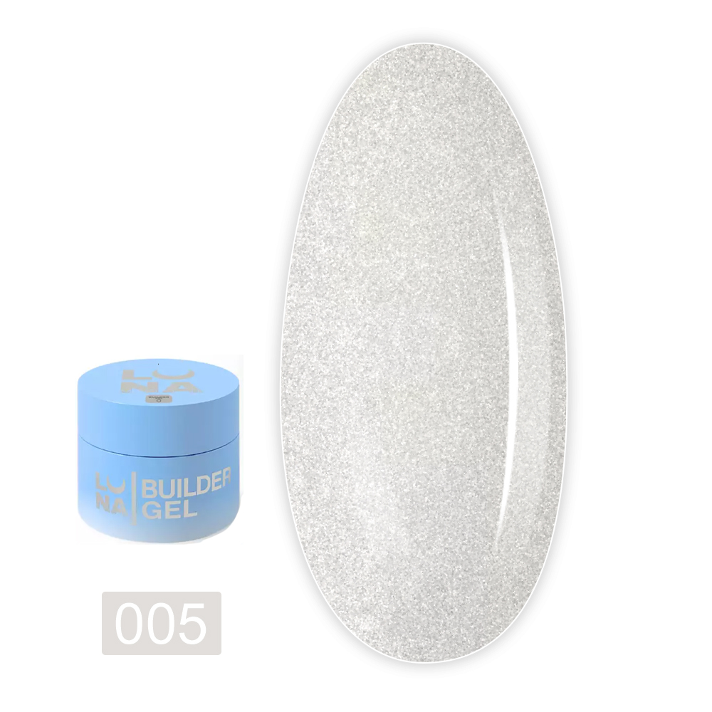 Гель для наращивания LunaMoon 15 мл (Shimmer 005)