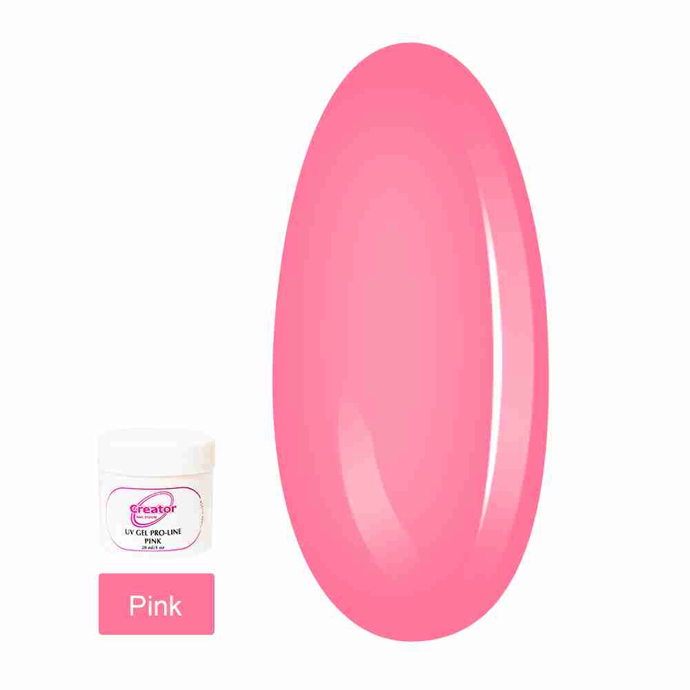 Гель однофазный Creator UV Pro-Line Pink 28 мл