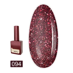 Гель-лак 15 мл (094 Charming-глубокий бордовый)