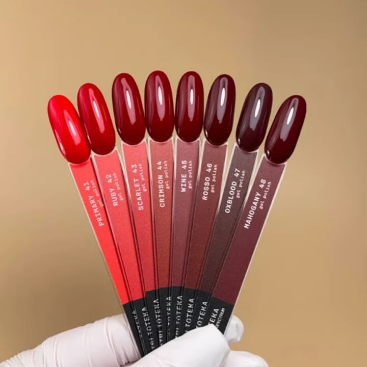 Гель-лак BIBLIOTEKA , 10 мл (45 Wine - Винний)