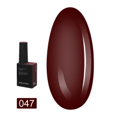 Гель-лак BIBLIOTEKA , 10 мл (47 Oxblood – темный красно-бордовый)