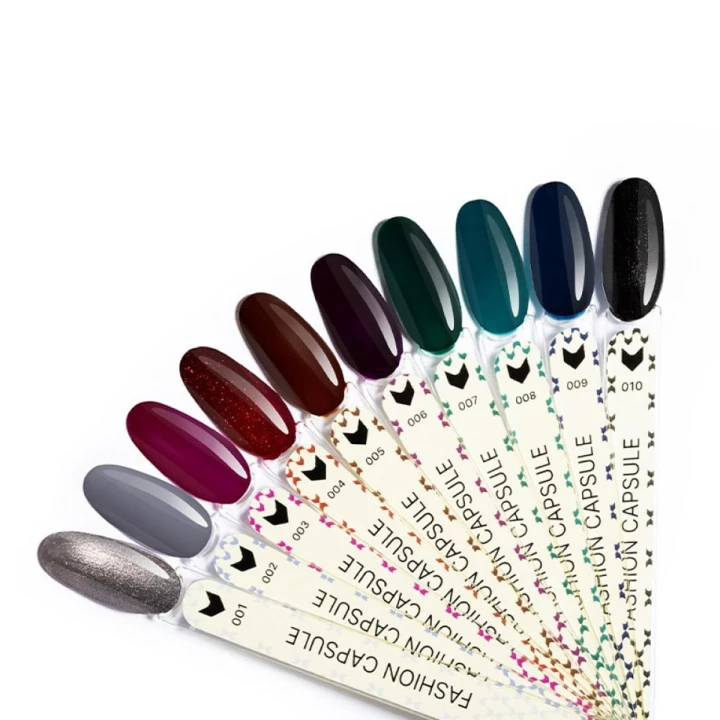 Гель-лак для нігтів FOX 7 мл (002 Keratin Fashion Capsule)