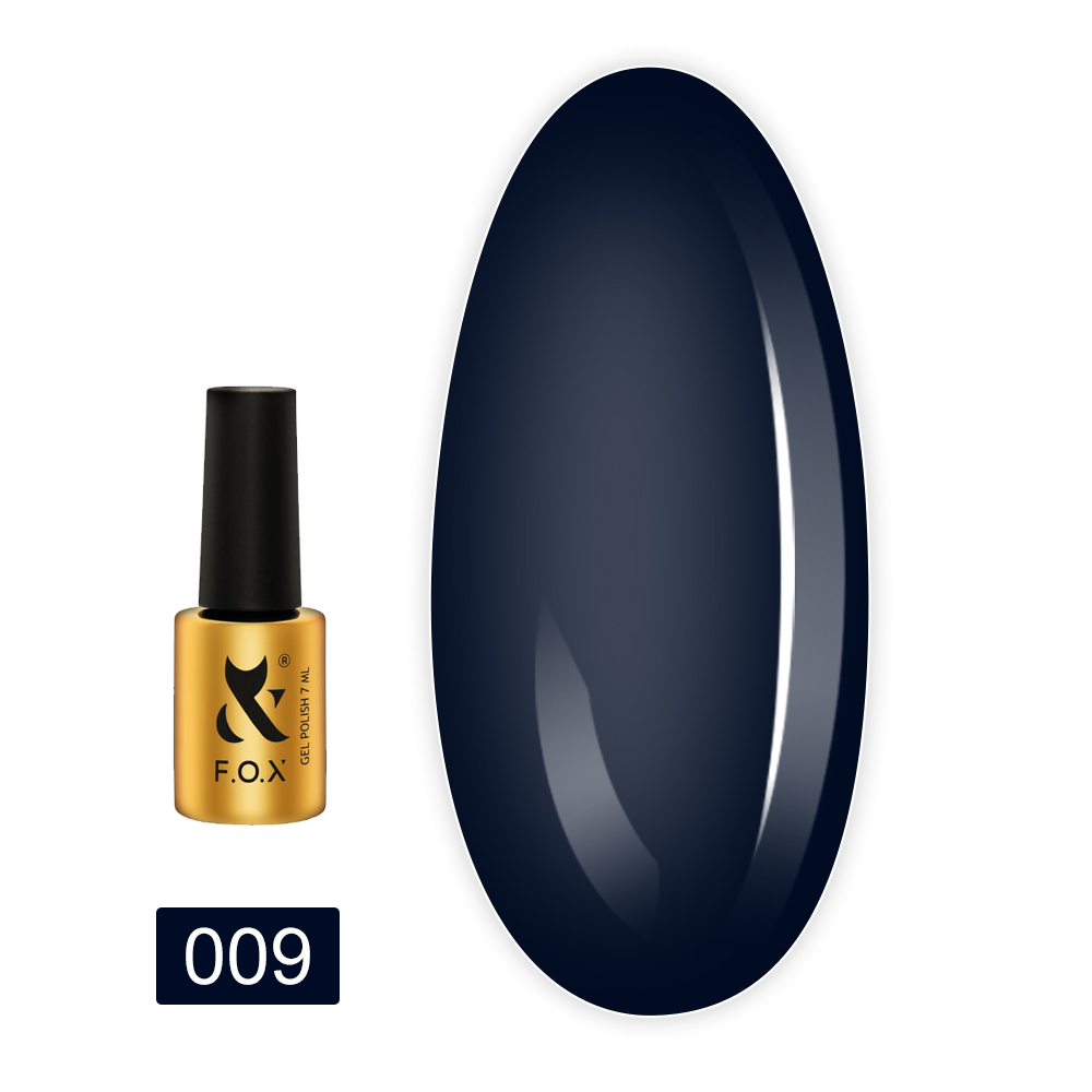 Гель-лак для нігтів FOX 7 мл (009 Keratin Fashion Capsule)