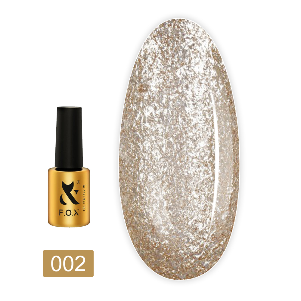Гель-лак для нігтів FOX 7 мл (002 Brilliance 2.0)
