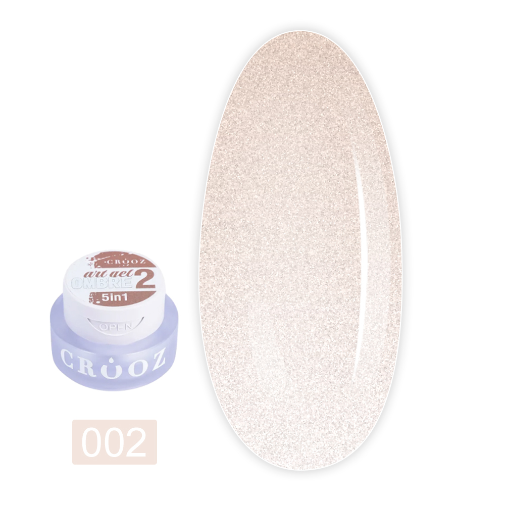 Гель-краска 5в1 омбре Crooz (Art gel ombre 02)