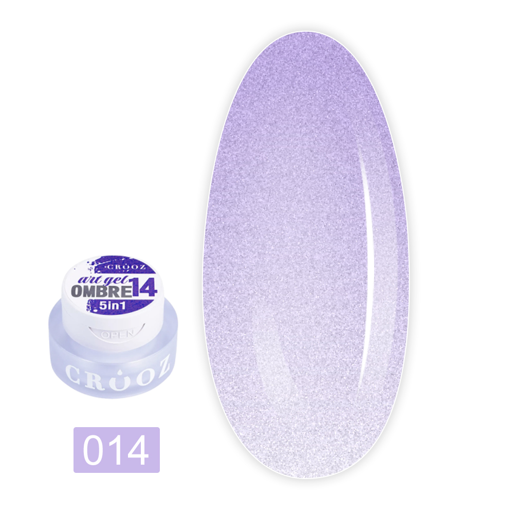 Гель-краска 5в1 омбре Crooz (Art gel ombre 14)