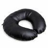 Подушка подкова эко кожа (Черная)