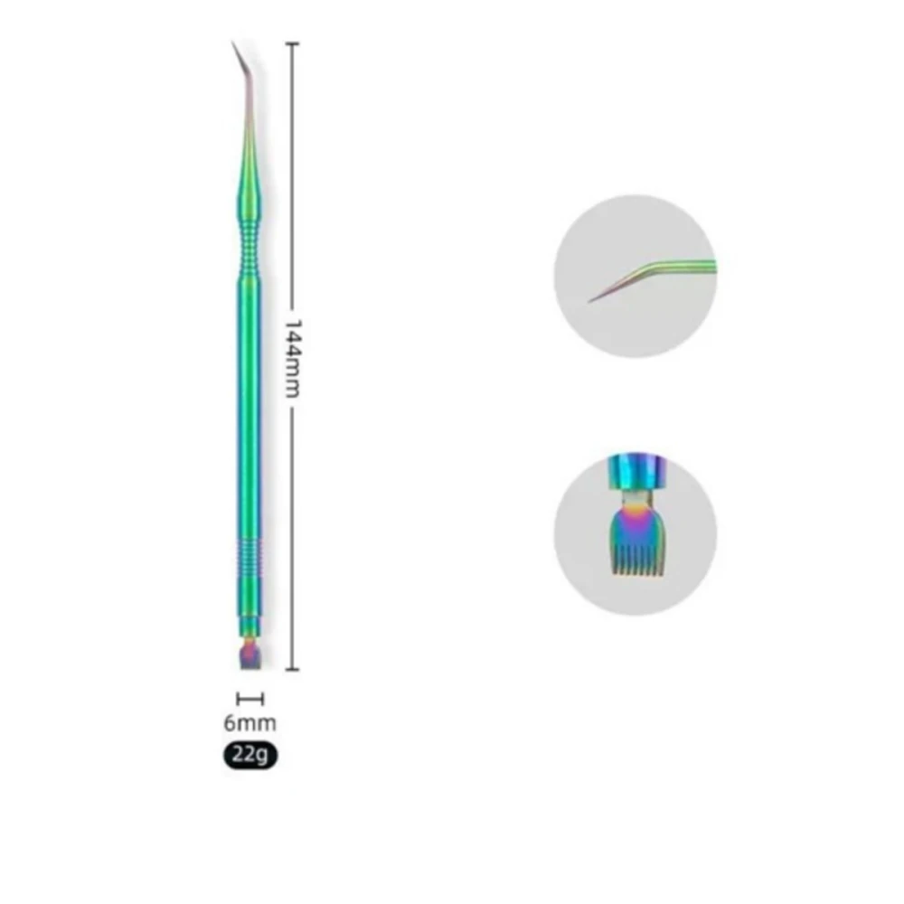 Інструмент для ламінування і біозавивки вій NoName Lashes (Градієнт з малим гребінцем B4-01)