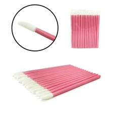 Макробраші в пакеті NoName Lashes 50 шт (Пудрові)