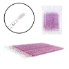 Микробраши глитерные NoName Lashes 100 шт (Фиолетовые)