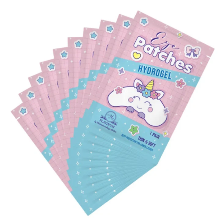 Патч для вій NoName Lashes 1 од. (гідрогелевий Platinum)