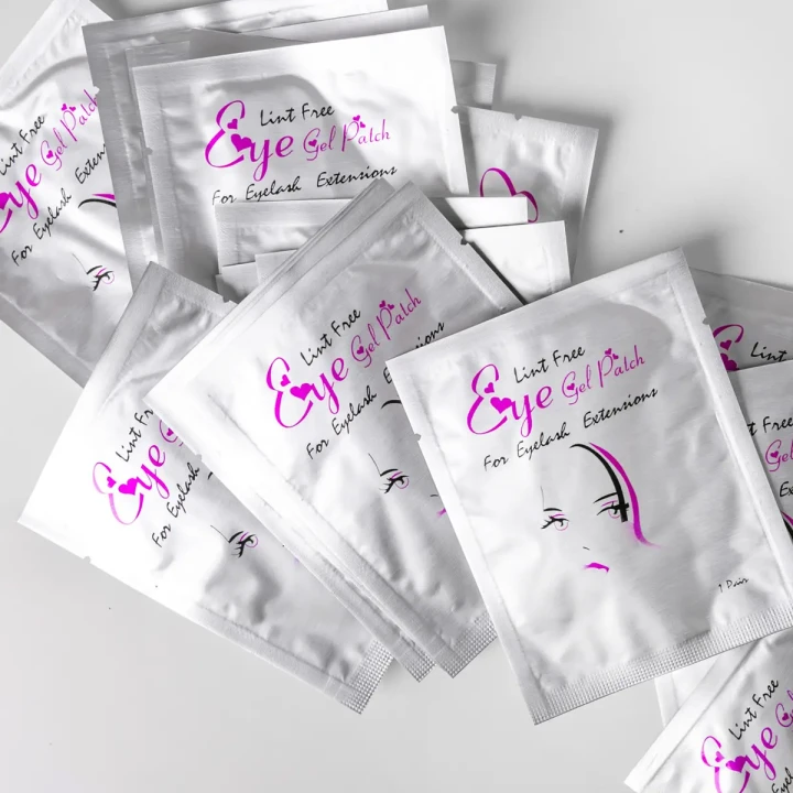 Патчі для вій NoName Lashes 50 пар (Сріблясті)