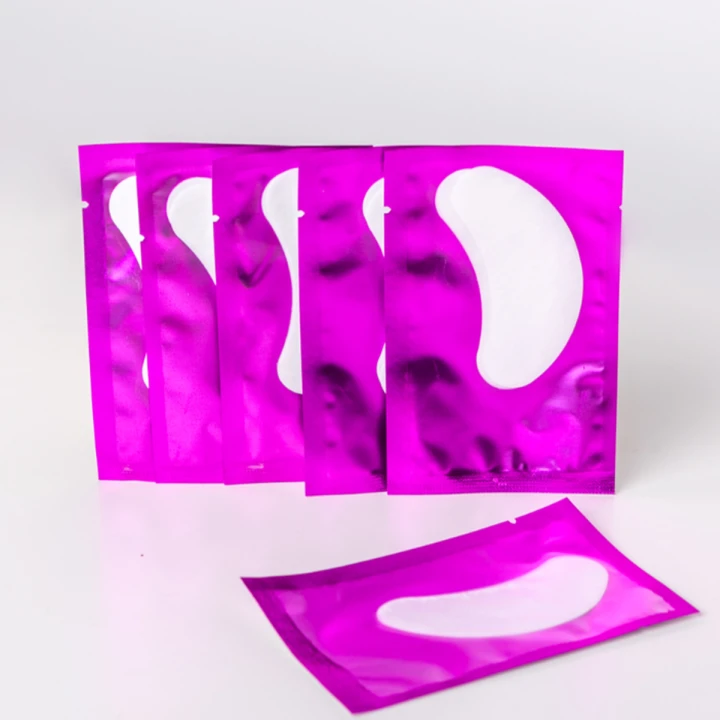 Патчі для вій NoName Lashes 50 пар (Фіолетові)