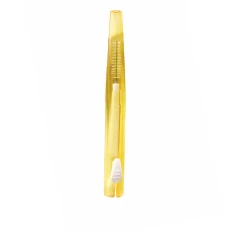 Щіточка багатофункціональна Baby Brush для брів та вій NoName Lashes (Жовта 0.6 мм)