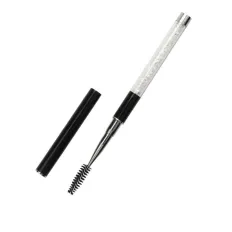 Щіточка для брів та вій NoName Lashes у футлярі  (Чорна)