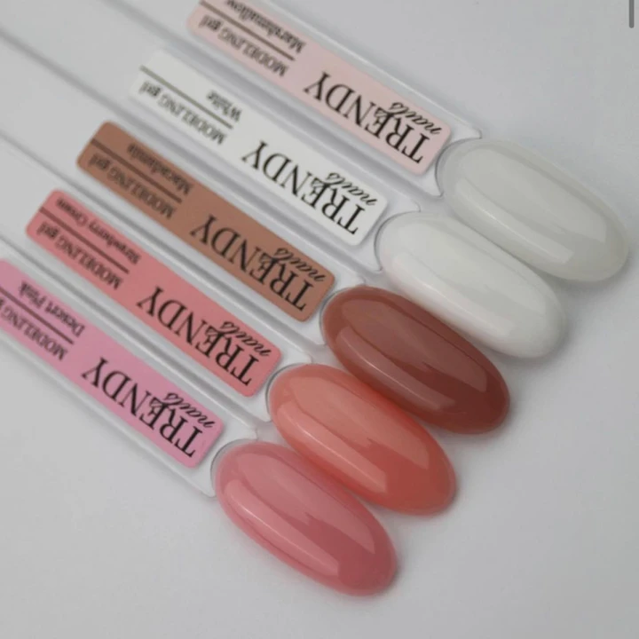 Гель для наращивания ногтей TrendyNails HFTF 15 мл (Classic color Marsmallow)