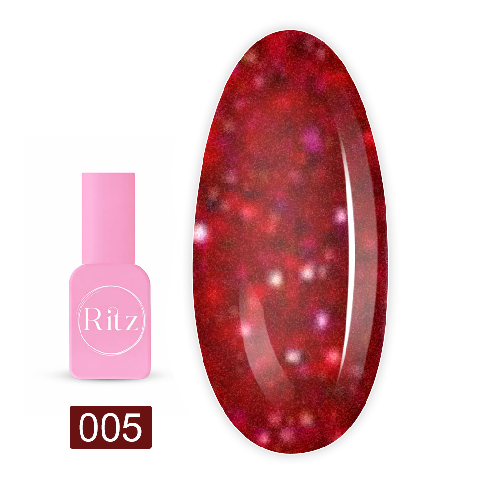 Гель-лак светоотражающий для ногтей Ritz (Reflactive 10 05 12 мл)