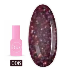 Гель-лак светоотражающий для ногтей Ritz (Reflactive 10 06 12 мл)