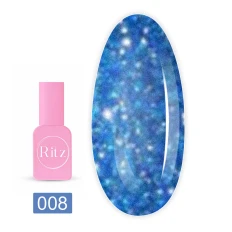 Гель-лак светоотражающий для ногтей Ritz (Reflactive 10 08 12 мл)