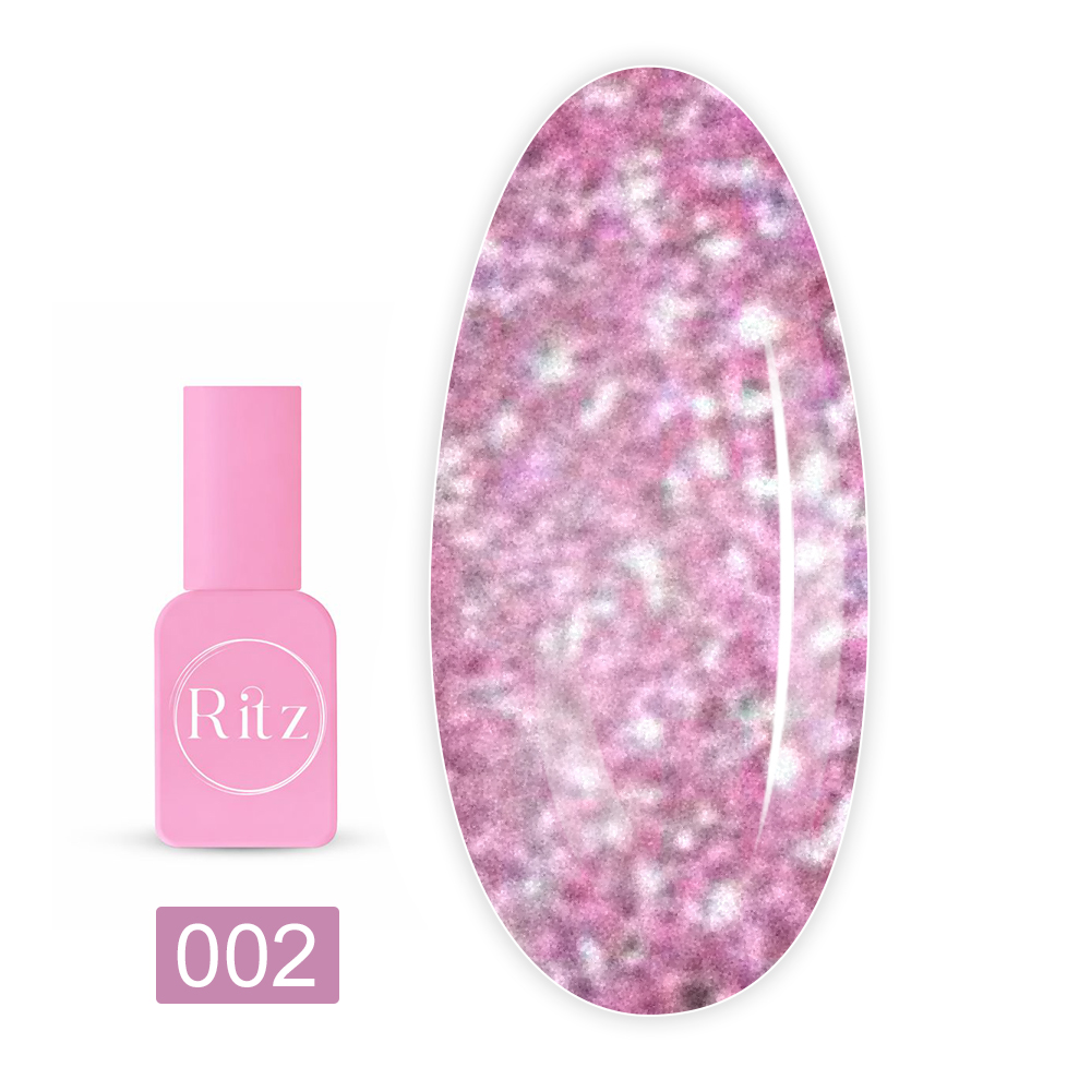 Гель-лак светоотражающий для ногтей Ritz (Reflactive 11 02 12 мл)