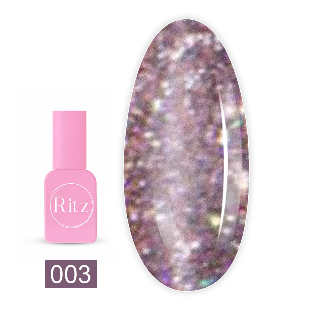 Гель-лак светоотражающий для ногтей Ritz (Reflactive 11 03 12 мл)