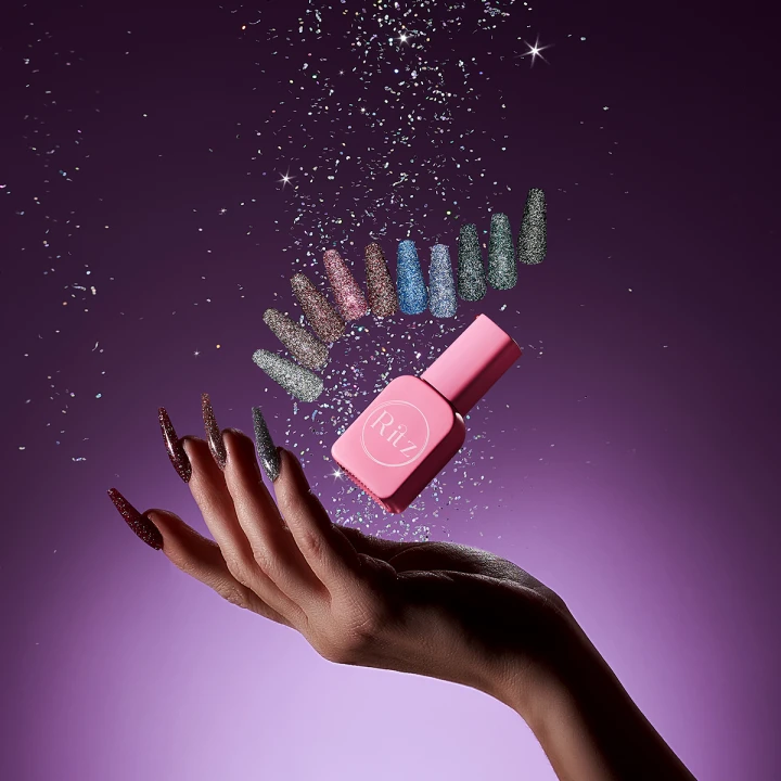 Гель-лак светоотражающий для ногтей Ritz (Reflactive 11 04 12 мл)