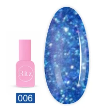 Гель-лак светоотражающий для ногтей Ritz (Reflactive 11 06 12 мл)