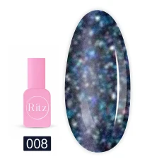 Гель-лак светоотражающий для ногтей Ritz (Reflactive 11 08 12 мл)
