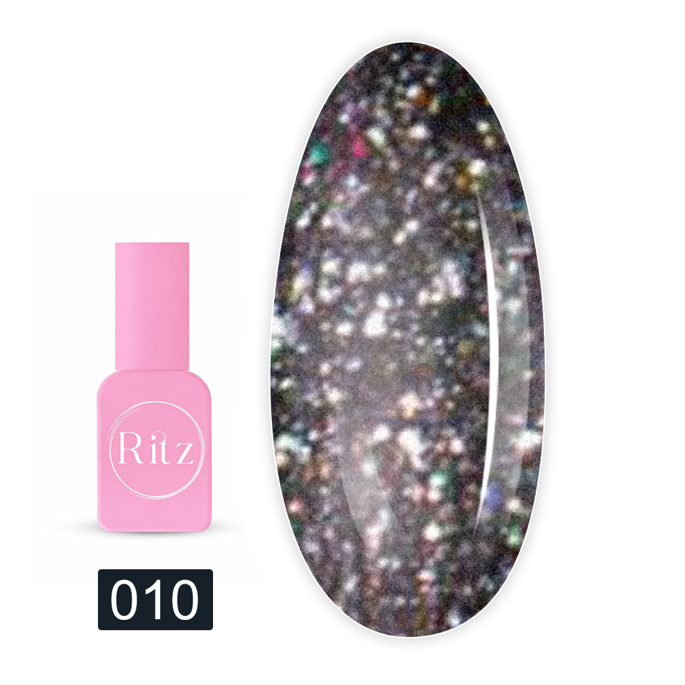 Гель-лак светоотражающий для ногтей Ritz (Reflactive 11 10 12 мл)