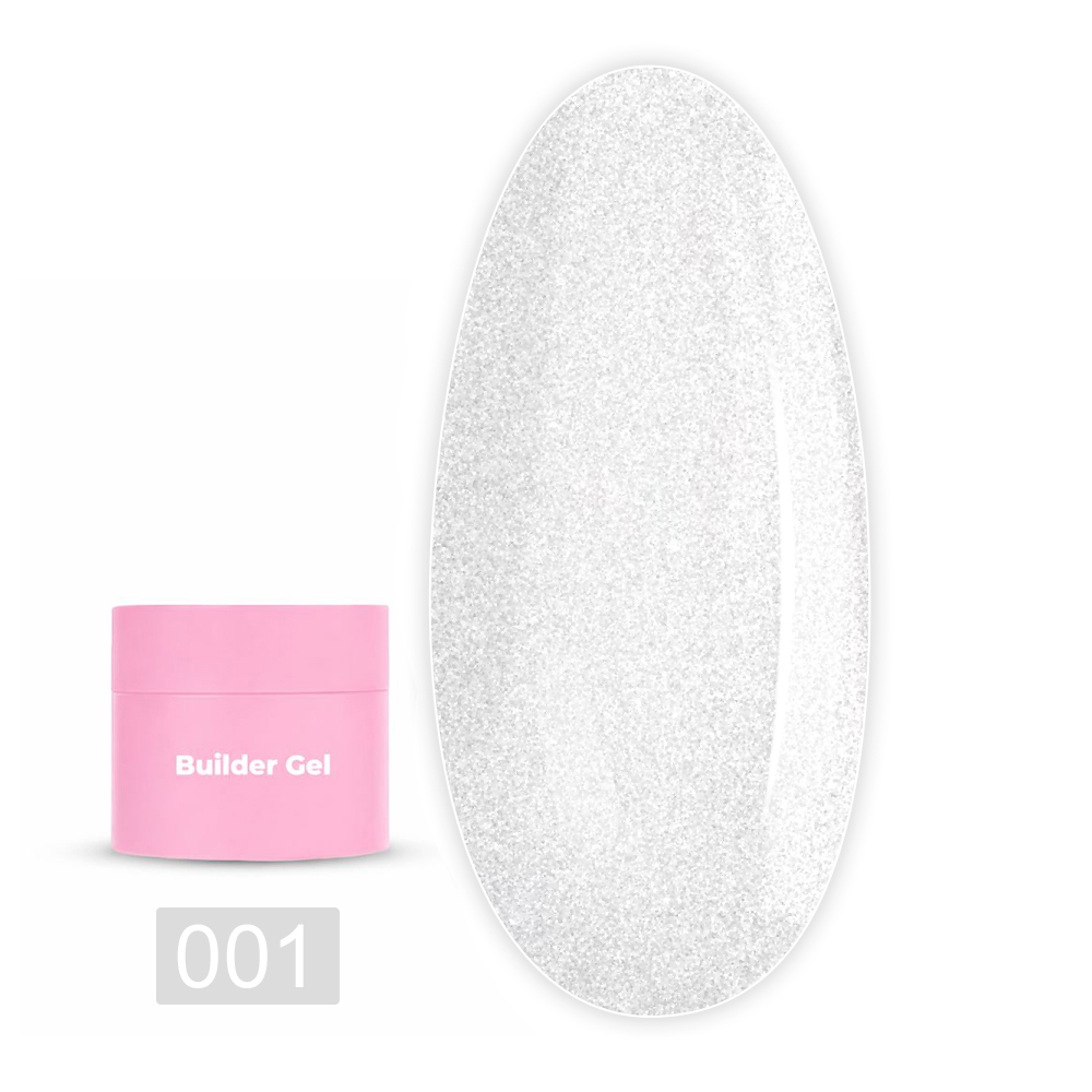 Гель для наращивания Ritz 20 мл (Shimmer Builder Gel 001)