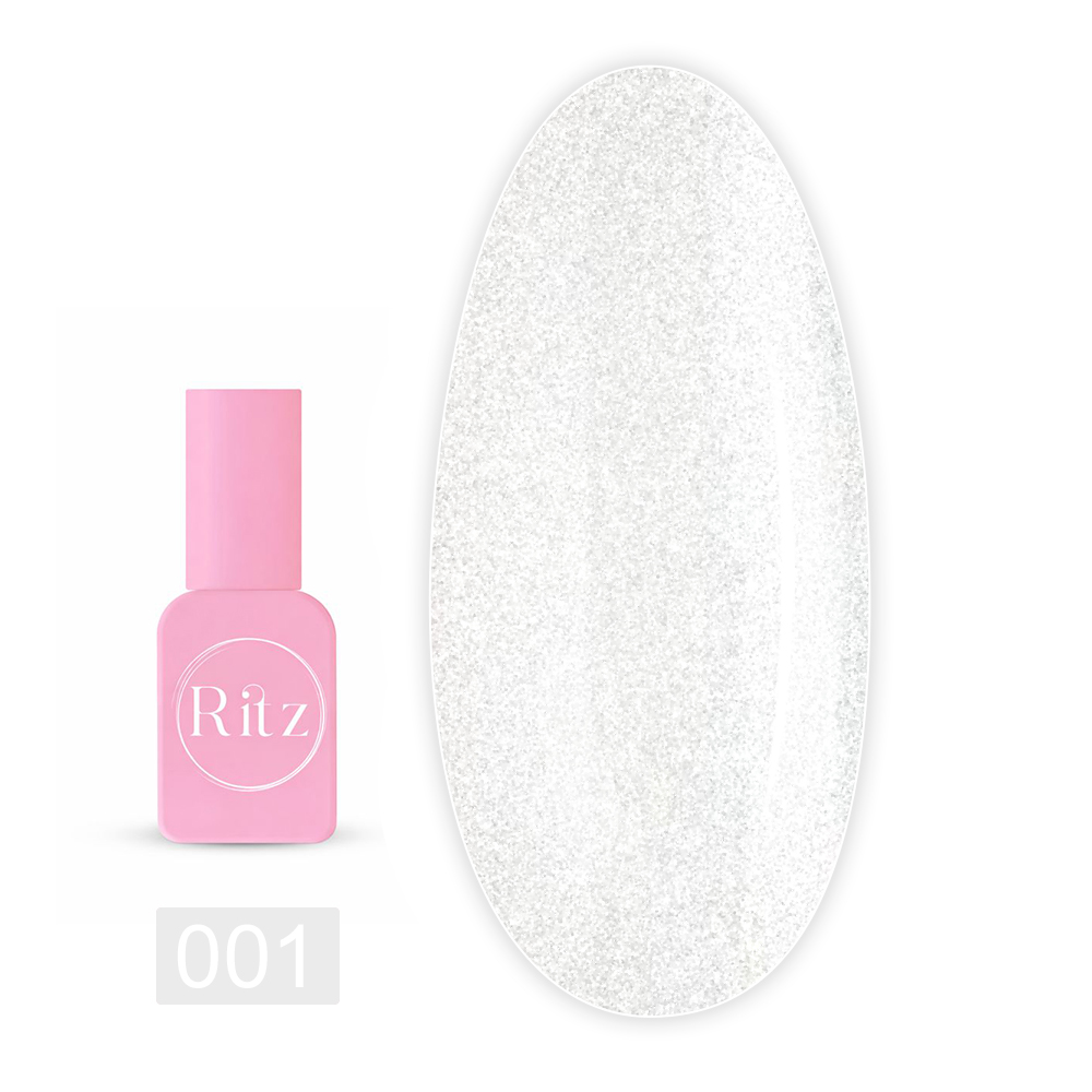 Гель для укрепления Ritz (Shimmer Liquid Builder Gel 001 12 мл)