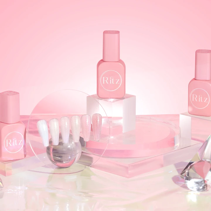 Гель для укрепления Ritz (Shimmer Liquid Builder Gel 004 12 мл)