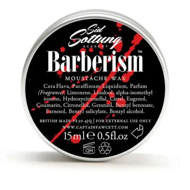 Воск ароматный для усов Captain Fawcett (Barberism 15 мл)