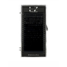 Вії для нарощування Lash Zone (MIX Чорні С 0.10, 6-13 мм)