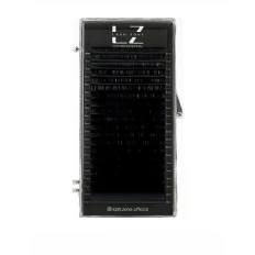 Вії для нарощування Lash Zone (MIX Чорні С 0.10, 6-13 мм)