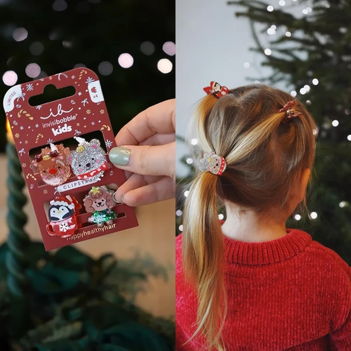 Заколка для волос Invisibobble CLIPSTAR KIDS (Sparkle in a Cup)